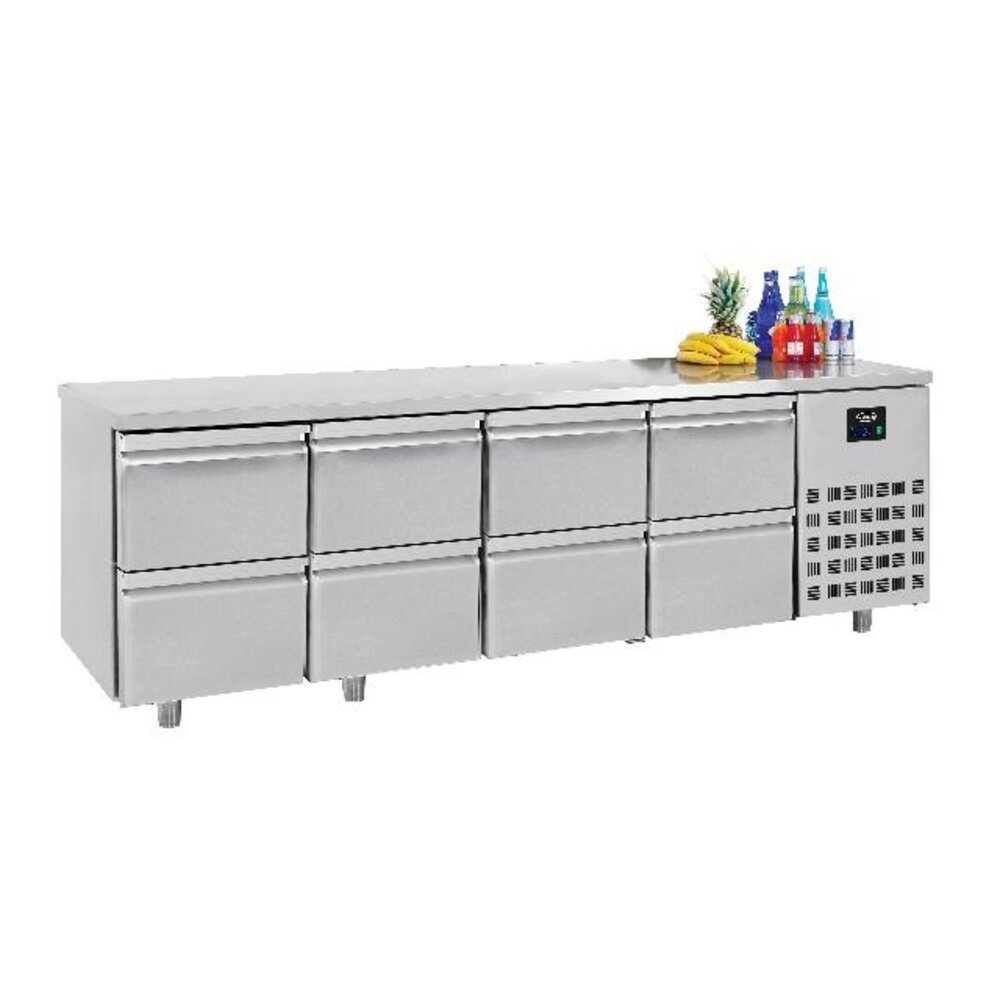 Combisteel 700 koelwerkbank 8 laden | 7489.5550 Combisteel 700 koelwerkbank 8 laden | 7489.5550