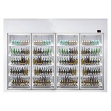 Combisteel Koelcel 3600x1200x2200 4 glasdeuren Combisteel Koelcel 3600x1200x2200 4 glasdeuren