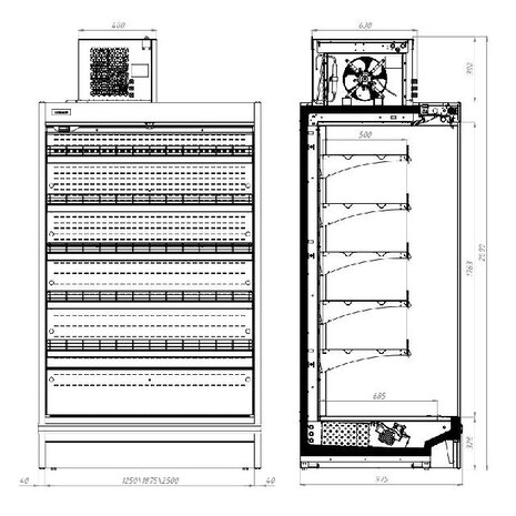 Combisteel Wandkoeling max 8.1 - remote | 7469.0110