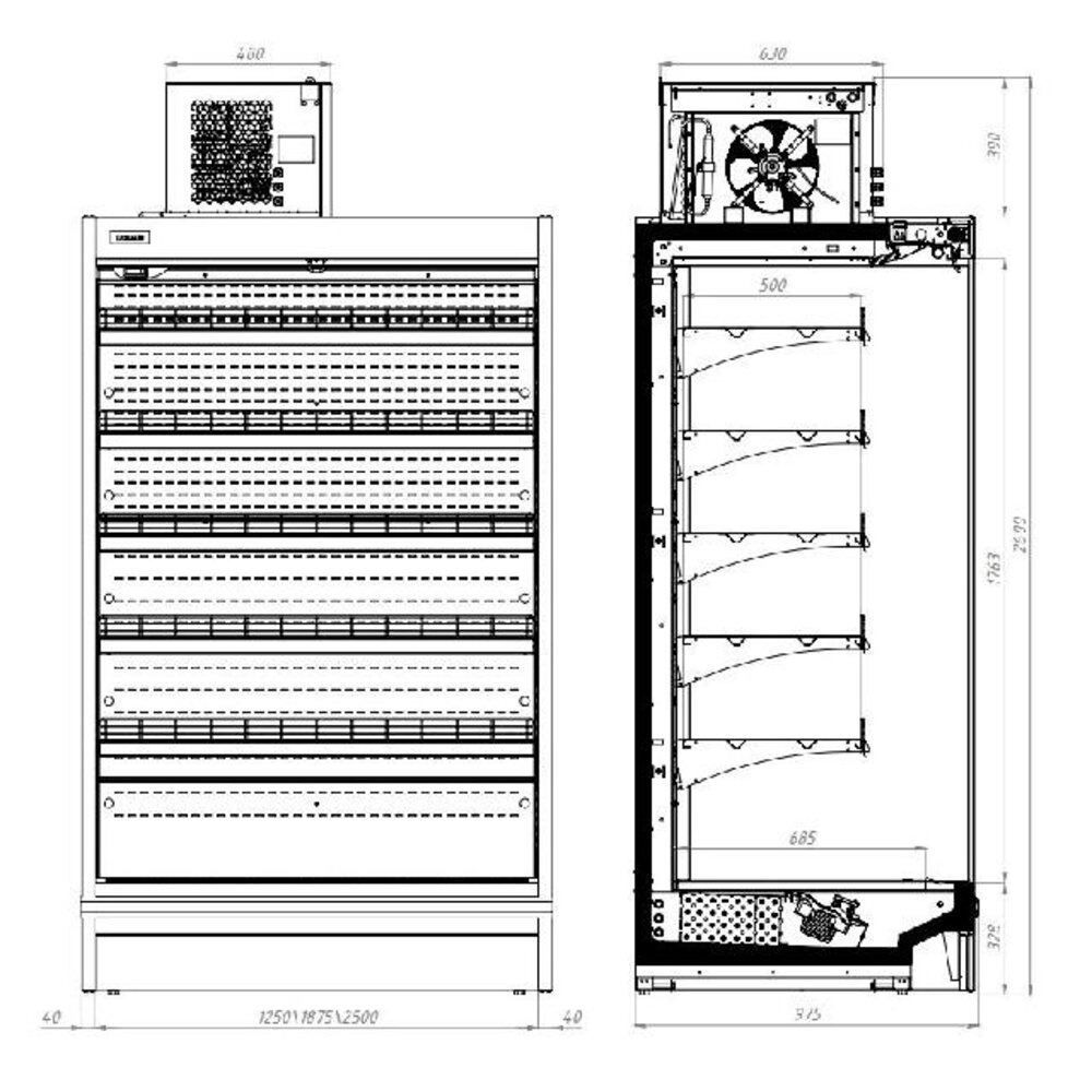 Combisteel Wandkoeling max 6.0 - remote | 7469.0105