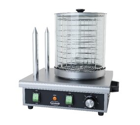 Combisteel Hot dog warmer met 2 brood verwarmstaven Combisteel Hot dog warmer met 2 brood verwarmstaven
