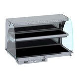 Combisteel Drop-in wandmodel warmvitrine keramisch gebogen - zwart 3 1 Combisteel Drop-in wandmodel warmvitrine keramisch gebogen - zwart 3 1