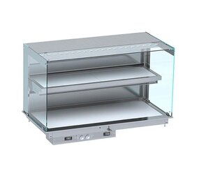 Combisteel Drop-in wandmodel warmvitrine keramisch recht - wit 4 1 Combisteel Drop-in wandmodel warmvitrine keramisch recht - wit 4 1