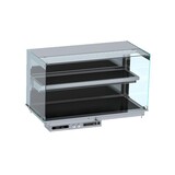 Combisteel Drop-in wandmodel warmvitrine keramisch recht - zwart 4 1