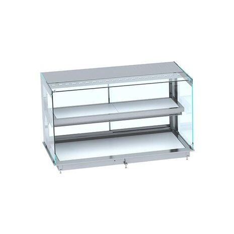 Combisteel Drop-in warmvitrine keramisch recht - wit 5 1 | 7495.0355 Combisteel Drop-in warmvitrine keramisch recht - wit 5 1 | 7495.0355