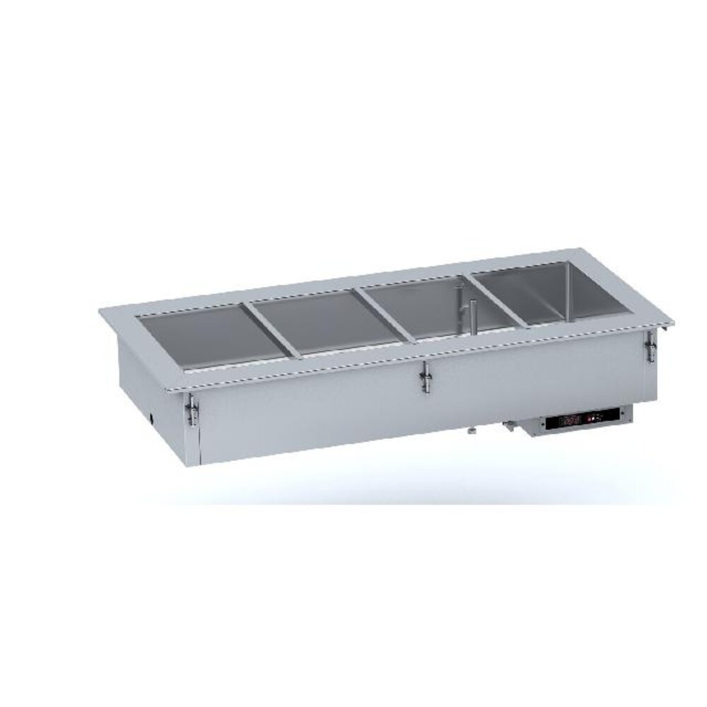 Combisteel Drop-in bain-marie 3 1 - handmatig water vullen | 7495.0315 Combisteel Drop-in bain-marie 3 1 - handmatig water vullen | 7495.0315