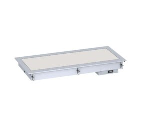 Combisteel Drop-in verwarmde keramische plaat 4 1 - wit Combisteel Drop-in verwarmde keramische plaat 4 1 - wit