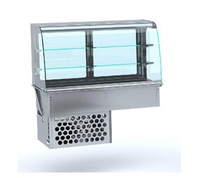 Combisteel Drop-in gebogen koelvitrine - gesloten 4 1