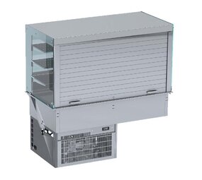 Combisteel Drop-in wandmodel koelvitrine recht - jaloezieën 5 1