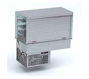 Combisteel Drop-in wandmodel koelvitrine recht - jaloezieën 4 1