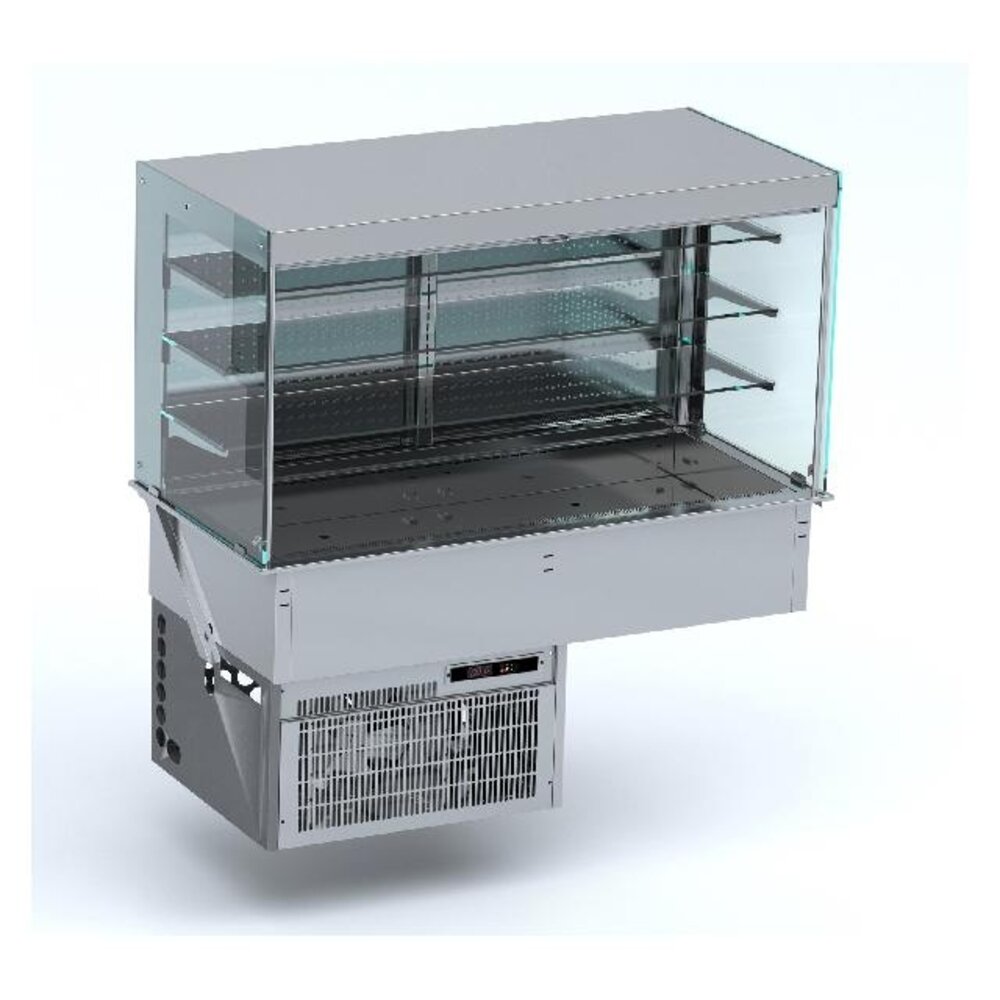 Combisteel Drop-in wandmodel koelvitrine recht - roll-up 4 1 | 7495.0170