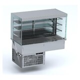 Combisteel Drop-in wandmodel koelvitrine recht - roll-up 4 1