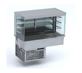 Combisteel Drop-in wandmodel koelvitrine recht - roll-up 4 1