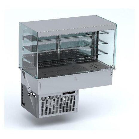 Combisteel Drop-in wandmodel koelvitrine recht - roll-up 4 1 | 7495.0170