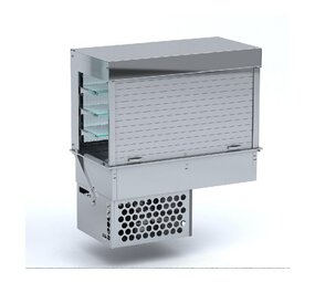 Combisteel Drop-in koelvitrine recht - jaloezieën 3 1