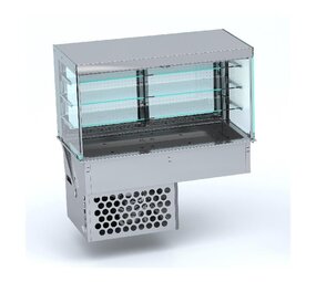 Combisteel Drop-in koelvitrine recht - roll-up 4 1