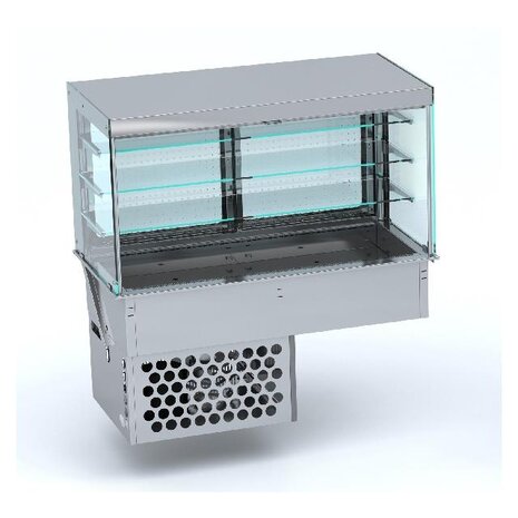 Combisteel Drop-in koelvitrine recht - roll-up 3 1 | 7495.0135