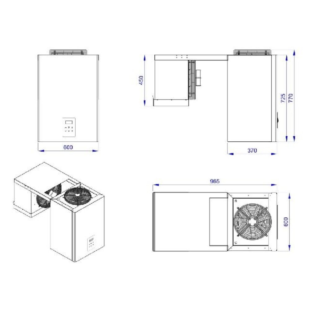 Combisteel Wandunit inhang vries 15,1-20 m3 | 7489.0445 Combisteel Wandunit inhang vries 15,1-20 m3 | 7489.0445