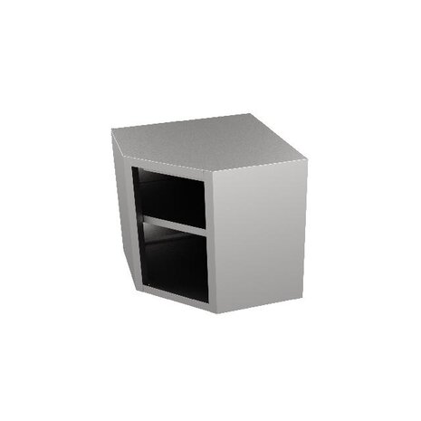 Combisteel 700 hoek wandkast 700 | 7333.0296 Combisteel 700 hoek wandkast 700 | 7333.0296