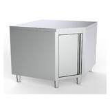 Combisteel Werktafel hoek met deur 1000 1000 voor 600mm tafels Combisteel Werktafel hoek met deur 1000 1000 voor 600mm tafels