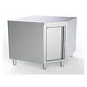 Combisteel Werktafel hoek met deur 1000 1000 voor 600mm tafels | 7333.0288 Combisteel Werktafel hoek met deur 1000 1000 voor 600mm tafels | 7333.0288