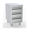 Combisteel 700 werktafel met 3 laden 500 | 7333.0280 Combisteel 700 werktafel met 3 laden 500 | 7333.0280