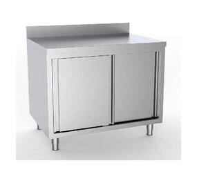 Combisteel 700 werktafel schuifdeuren rand 2000 Combisteel 700 werktafel schuifdeuren rand 2000