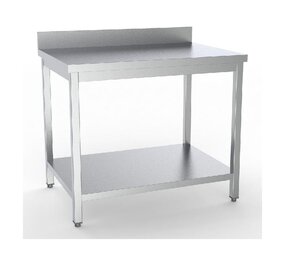 Combisteel 600 werktafel bodemschap rand demontabel 1200 Combisteel 600 werktafel bodemschap rand demontabel 1200