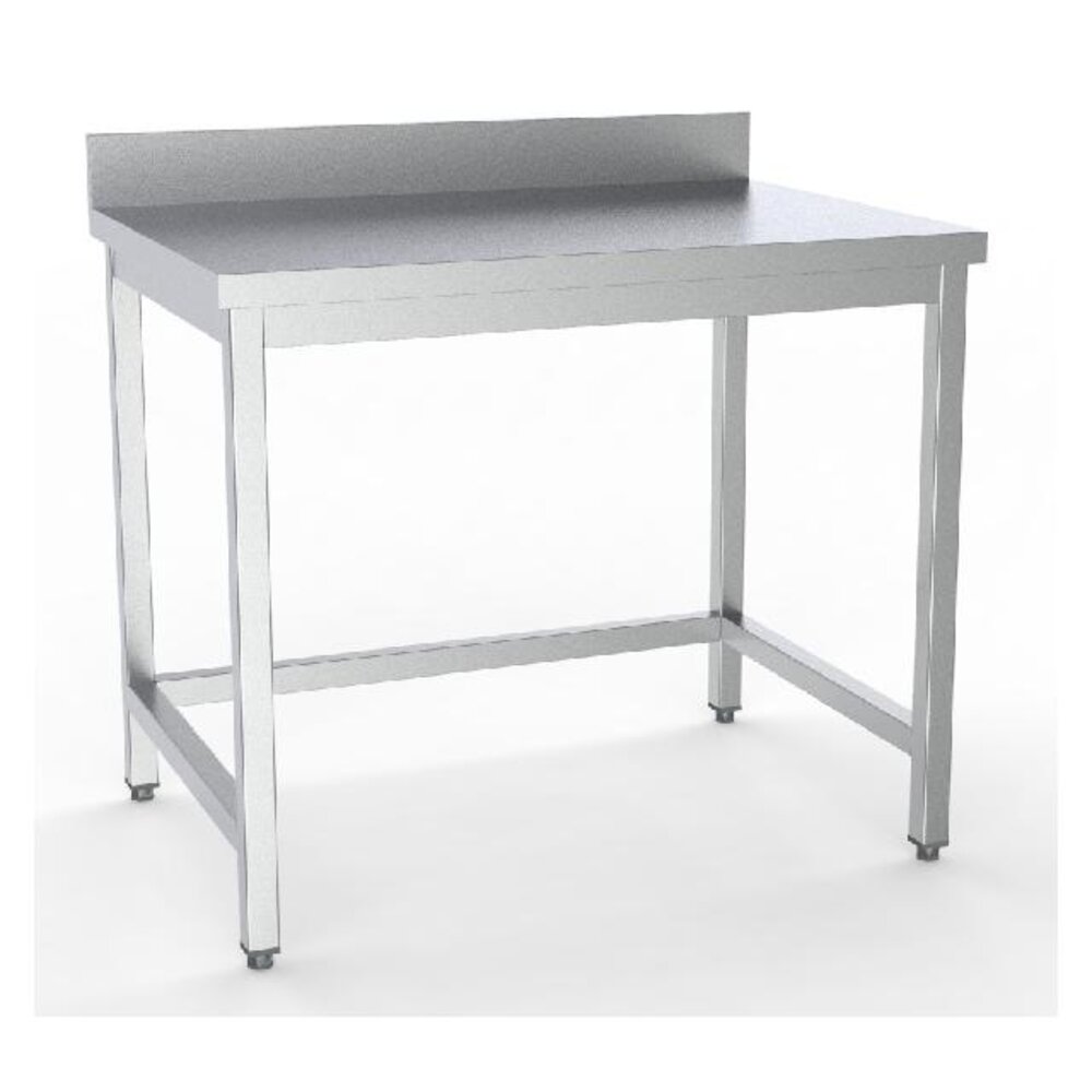 Combisteel 700 werktafel open onderstel rand demontabel 1000 | 7333.0050 Combisteel 700 werktafel open onderstel rand demontabel 1000 | 7333.0050
