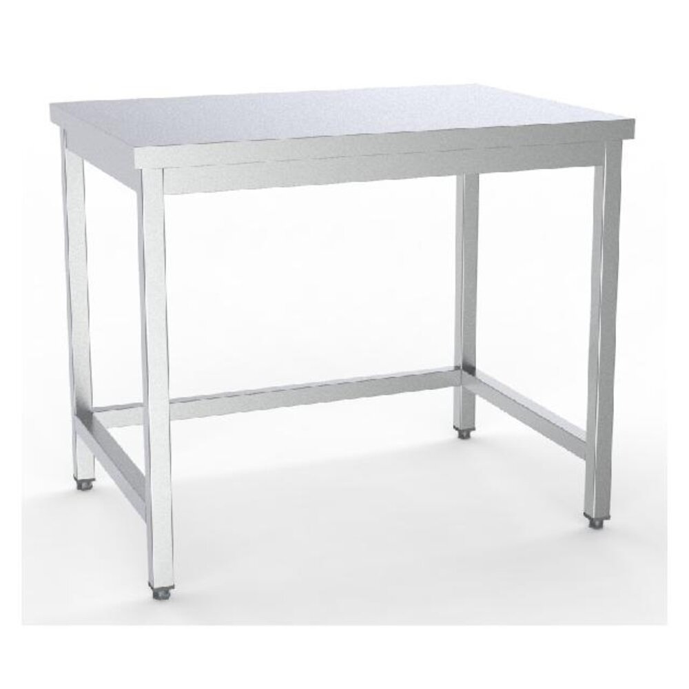 Combisteel 600 werktafel open onderstel demontabel | 7333.0006 Combisteel 600 werktafel open onderstel demontabel | 7333.0006