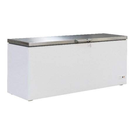 Combisteel Vrieskist rvs deksel 635 l | 7151.1125