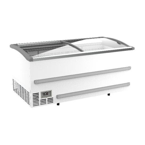 Combisteel Supermarkt vrieskist wit 1880 | 7072.0045