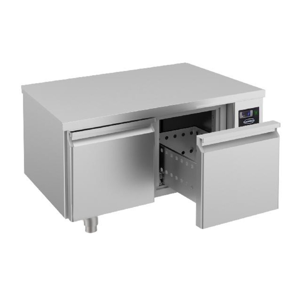 Combisteel Koelwerkbank 600 hoog 2 laden | 7489.5475