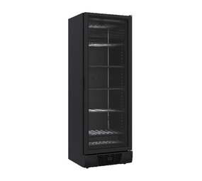 Combisteel Vrieskast 1 glasdeur zwart 382l Combisteel Vrieskast 1 glasdeur zwart 382l