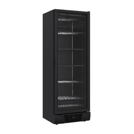Combisteel Vrieskast 1 glasdeur zwart 382l | 7464.0064 Combisteel Vrieskast 1 glasdeur zwart 382l | 7464.0064