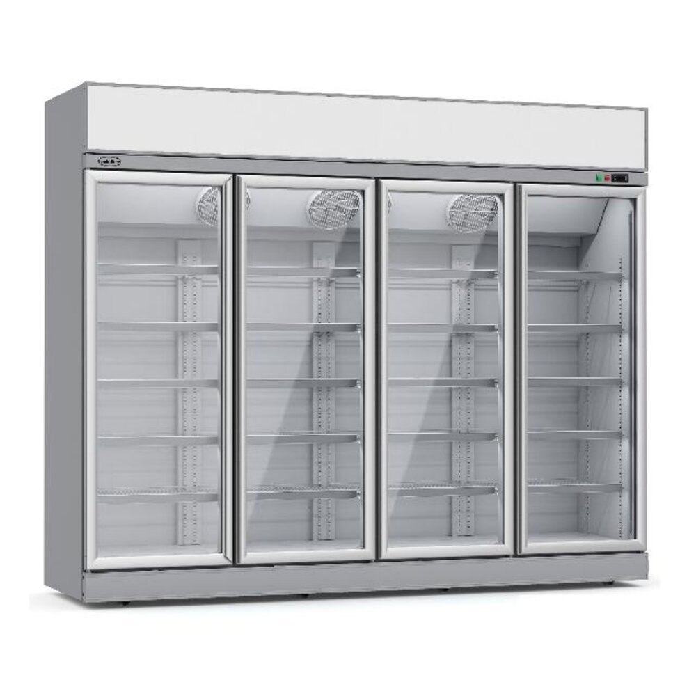 Combisteel Koelkast 4 glasdeuren ins-2060r | 7455.2416