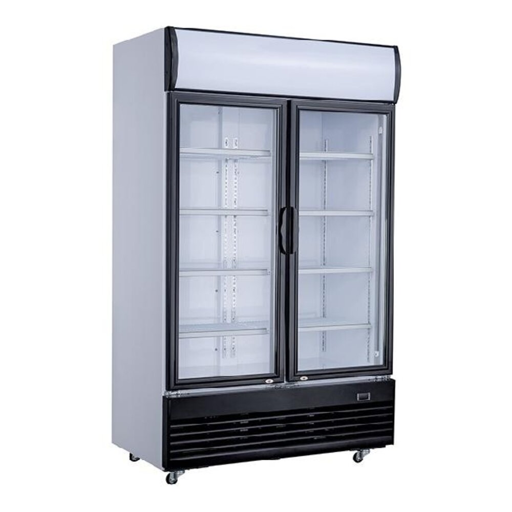 Combisteel Koelkast 2 glasdeuren 1000l | 7527.0105 Combisteel Koelkast 2 glasdeuren 1000l | 7527.0105