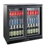 Combisteel Barkoeler zwart 2 schuifdeuren