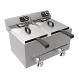 Combisteel Friteuse tafel 2x8l 2x3kw