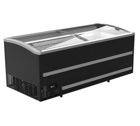 Combisteel Supermarkt vrieskist zwart 2125 - 1136l Combisteel Supermarkt vrieskist zwart 2125 - 1136l