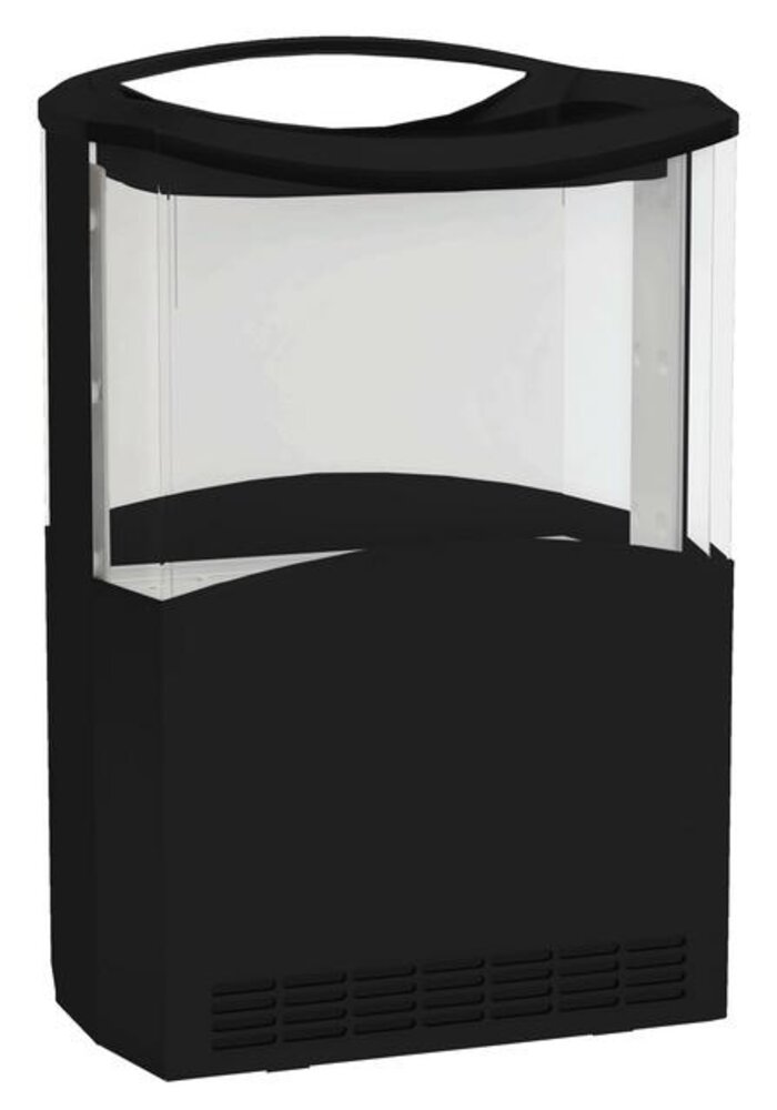 Combisteel Impulskoeler open zwart 110l | 7464.0310