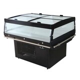 Combisteel Koeleiland met glasdeksel 1.3