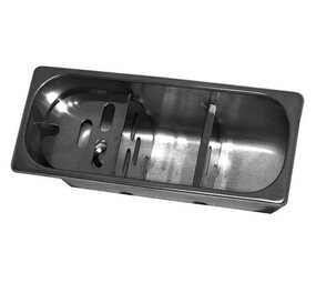 Combisteel Ijslepel spoelbak 270x110x120 met waterafvoergat, wateraansluiting en standpijp Combisteel Ijslepel spoelbak 270x110x120 met waterafvoergat, wateraansluiting en standpijp