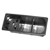 Combisteel Ijslepel spoelbak 270x110x120 met waterafvoergat en standpijp Combisteel Ijslepel spoelbak 270x110x120 met waterafvoergat en standpijp