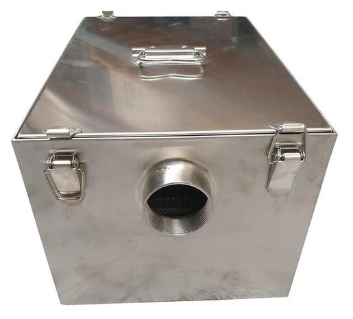 Combisteel Vetafscheider rvs 22l voldoet niet aan nen-1825 normen niet toegestaan in nederland | 7490.0310 Combisteel Vetafscheider rvs 22l voldoet niet aan nen-1825 normen niet toegestaan in nederland | 7490.0310