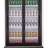 Combisteel Koelkast schuif glasdeuren 800l | 7527.0110 Combisteel Koelkast schuif glasdeuren 800l | 7527.0110