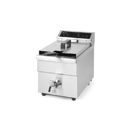 Hendi Inductie friteuse met aftapkraan - 8 l, , 8l, lichtgrijs, 230v 3500w, 290x485x(h)405mm Hendi Inductie friteuse met aftapkraan - 8 l, , 8l, lichtgrijs, 230v 3500w, 290x485x(h)405mm