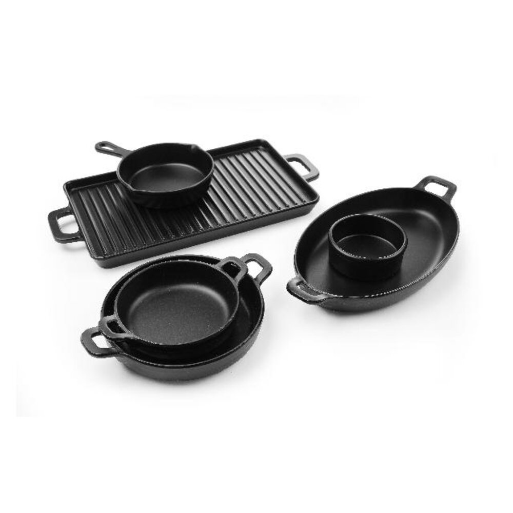 Hendi Mini ronde pan little chef, , 189x147x(h)37mm | 564530 Hendi Mini ronde pan little chef, , 189x147x(h)37mm | 564530