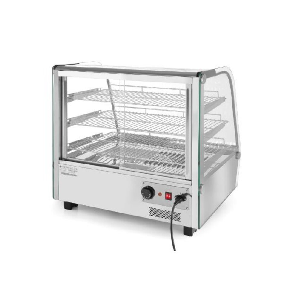 Hendi Opzet warmhoudvitrine drielaags, , 120 liter, 230v 1100w, 678x568x(h)686mm | 233726 Hendi Opzet warmhoudvitrine drielaags, , 120 liter, 230v 1100w, 678x568x(h)686mm | 233726