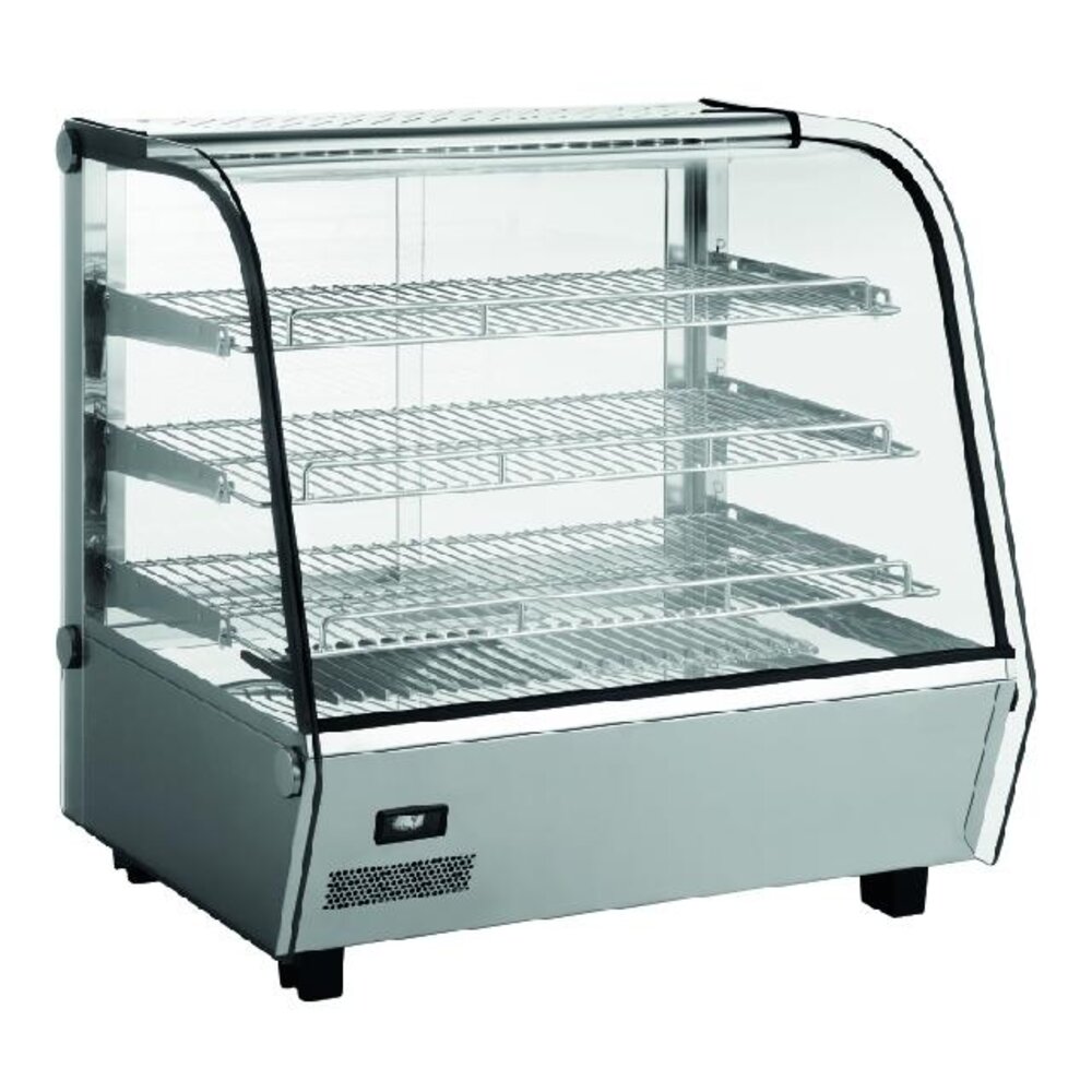 Hendi Opzet warmhoudvitrine drielaags, , 120 liter, 230v 1100w, 678x568x(h)686mm | 233726 Hendi Opzet warmhoudvitrine drielaags, , 120 liter, 230v 1100w, 678x568x(h)686mm | 233726
